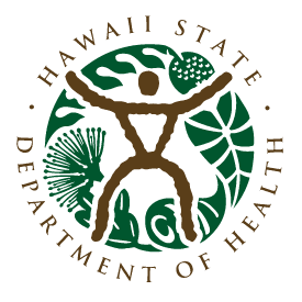 Hawaii State Department of Health logo seal